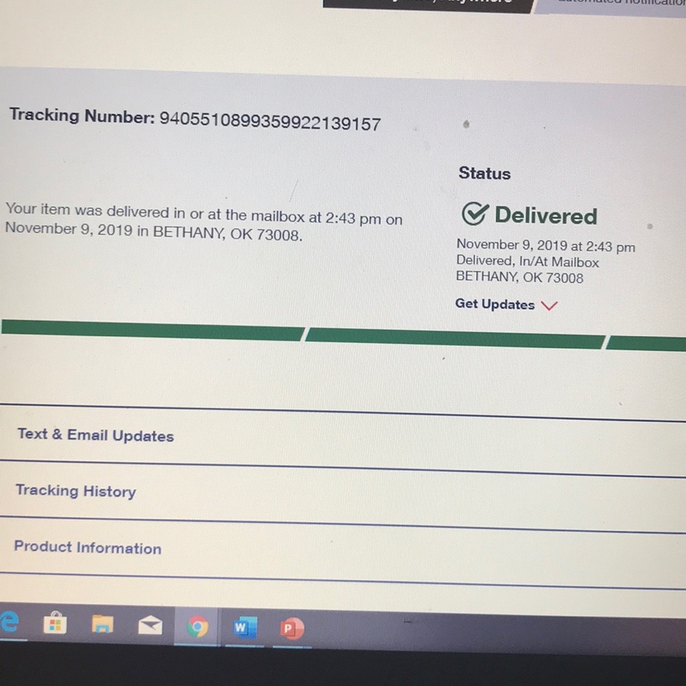 Package Delivered